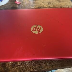 HP Vibrant Red Laptop